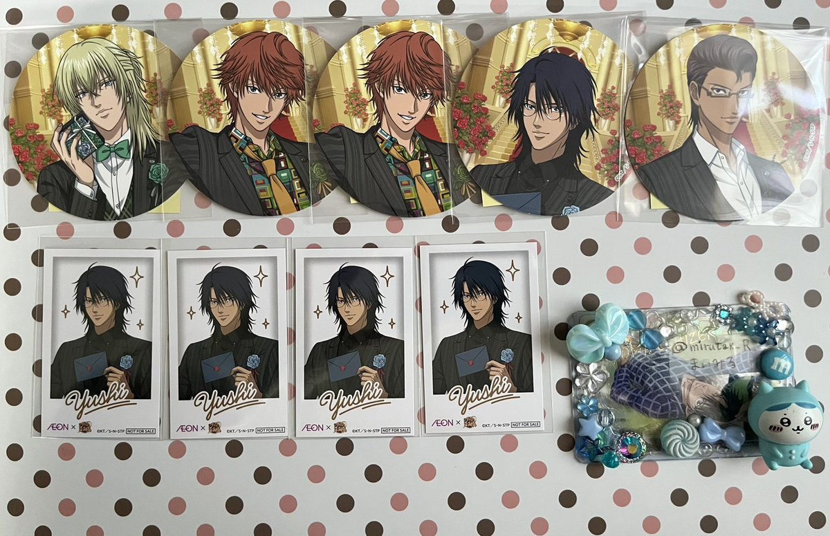 新テニスの王子様 イオン ロイヤルタイム チェキ コースター