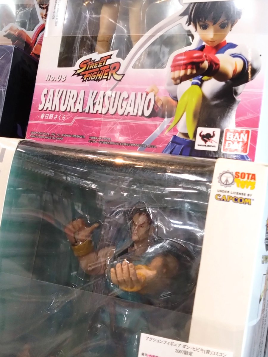 余裕ッス！ 挑発界の王、ダン！SOTA TOYSの可動フィギュアが本館2階に 