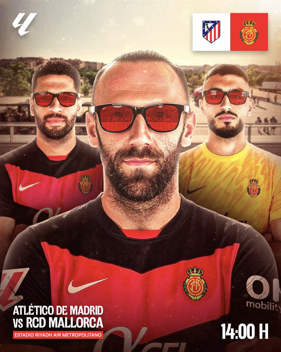 RCD_Mallorca's tweet image. Preparados 🕶️