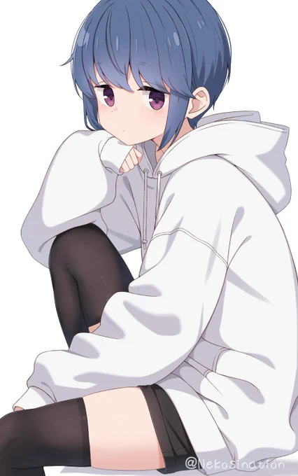 ゆるだぼパーカーのしまりん