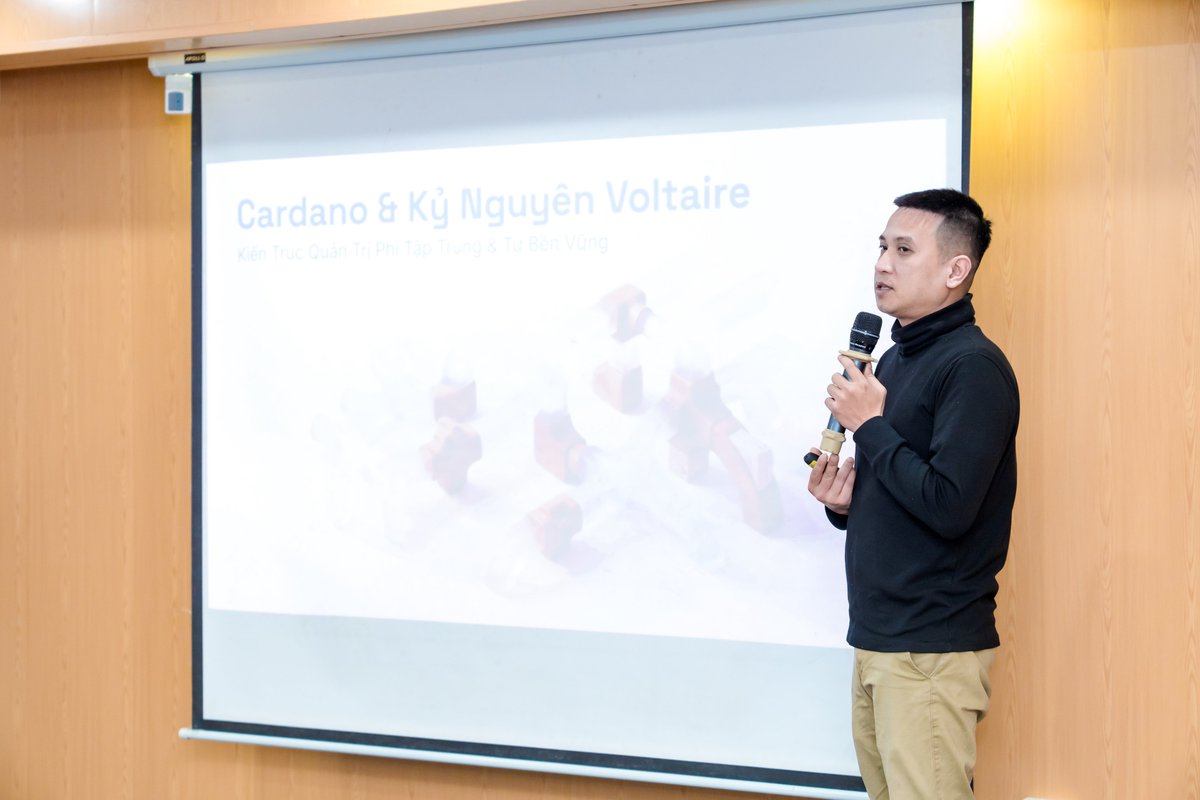 sky3team's tweet photo. ✨ RECAP – Hanoi Cardano Meetup Series #5

A morning full of energy with the Cardano community in Hanoi 💙

Thank you to everyone who joined, asked questions, and shared perspectives to help build a stronger Cardano ecosystem together 🚀

📸 Some memorable moments will be shared soon in the recap album.
👉 See you at our upcoming events!

#CardanoVietnam #CardanoMeetup #CardanoCommunity
@Catalyst_onX @VietnamCardano @c3eth @mietran0407 @Hahero7 @Cardano @AsiaAfrica_AACC @IOHKMedia @InputOutputHK @AsiaCnft