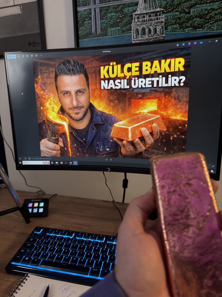 akselmelkonyan's tweet photo. 🔻Külçe bakır almak istiyorum diye soranlar için bir içerik çektim.

İzleyip,halen hurda alıp 3-5 kg üretmek istiyorum diyenler var.

5-10 kg ile yapılacak iş değil bu iş.

Videoda anlattığım gibi,en önemli konu AYAR yani elinizdeki bakırın saflık derecesi.Şayet eritme ve külçe aksiyonu aldıysanız bu işin sonunda ayar raporu almanız gerekecek.Ayar düşük çıkarsa zaten 450-500 TL olan kg fiyatını 200 TL ye zor satarsınız.Ayrıca eritme süreci,enerji,ekipman,iş güvenliği ,zaman vb. maliyetleri hesaplamanız gerek.Saklama konusu ayrı bir soru işareti.

İlla fiziki olarak yapacağım diyorsanız her seferinde 100-200 kg lik eritme yapmanız gerek.Ona göre bir ekipman tecrübe gerek.Eritme işi için en mantıklı seçenek eritme odalarına sahip döküm başına ücret alan dökümcüler ile anlaşmaktır.

🔷Şayet bana göre en mantıklı seçenek az az ve birikim şeklinde fon veya bakır madenciliği ile alakalı şirket hisselerine yatırım yapmak gibi görünüyor.

🟦Aşağıya hangi yerli/yabancı fonlar ve şirketlere yatırım yapabileceğinizi anllattığım 2 link bırakıyorum.

🔴Yabancı bakır fonları ve hisse senetleri👇

https://t.co/bgvMWGlgky

🔴Yerli bakır fonları 👇

https://t.co/5HwSiycl6x

#bakır #cper #copx #tge #opj #gbz #tvn #mdf #ofı #ıcop #copp #copj #scco #fcx #rıo #bhp