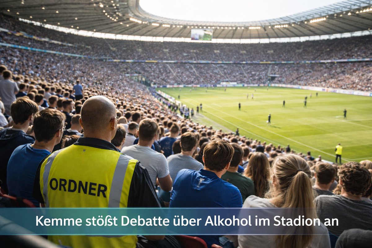 presse_online's tweet photo. Tabea Kemme fordert ein Alkoholverbot im Stadion als Schutz vor Sexismus und Übergriffen. Warum die Debatte jetzt Fahrt aufnimmt und was das für den Fußball bedeutet. ⚽🚫🍺 #Fußball #Sexismus #Stadion #Alkoholverbot https://t.co/O4OaY6ylMG
