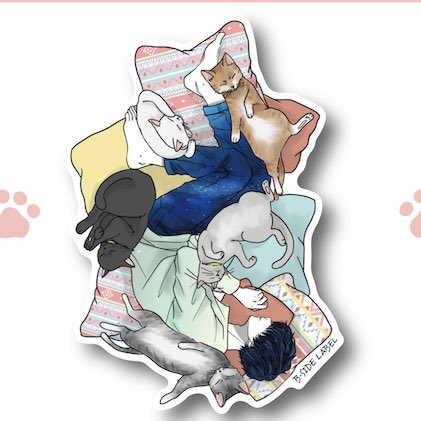 本日発売です🐈‍⬛🐈 #bsidelabel #ビーサイドレーベル