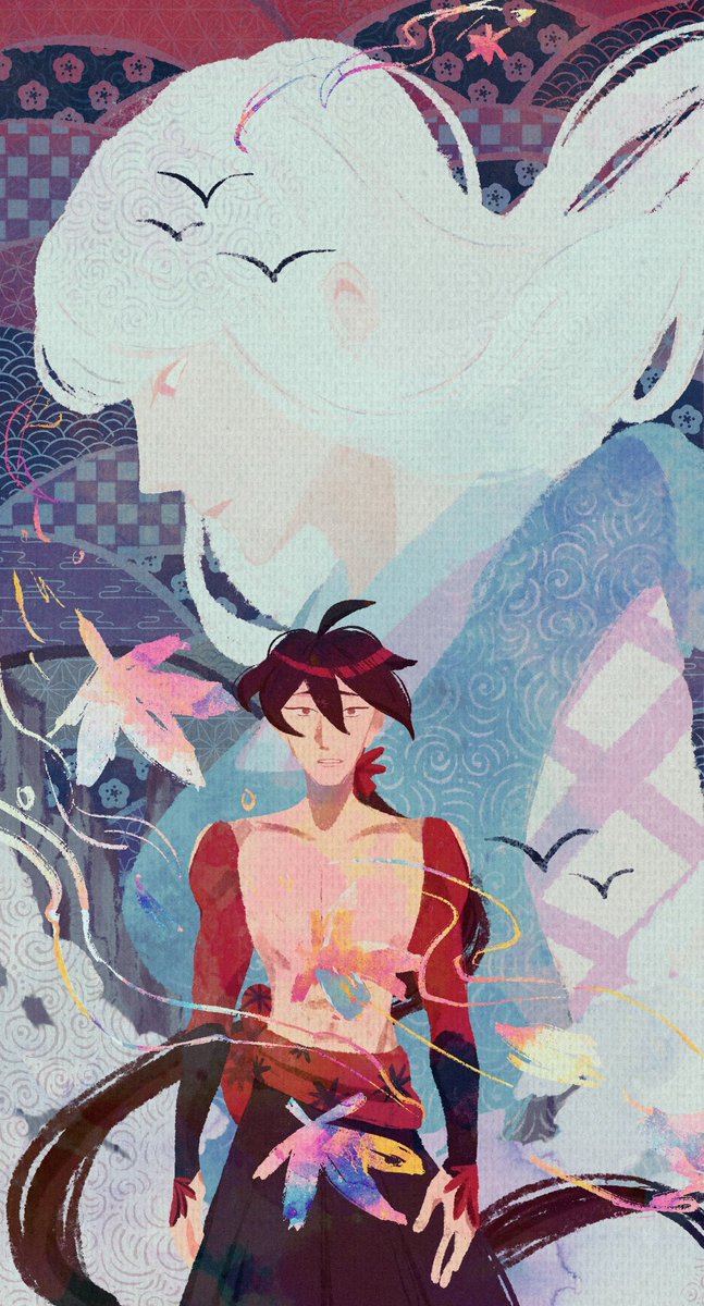 caviluxx's tweet photo. 🍃⚔️🌸 #刀語 #katanagatari https://t.co/N7HFf3gIC1
