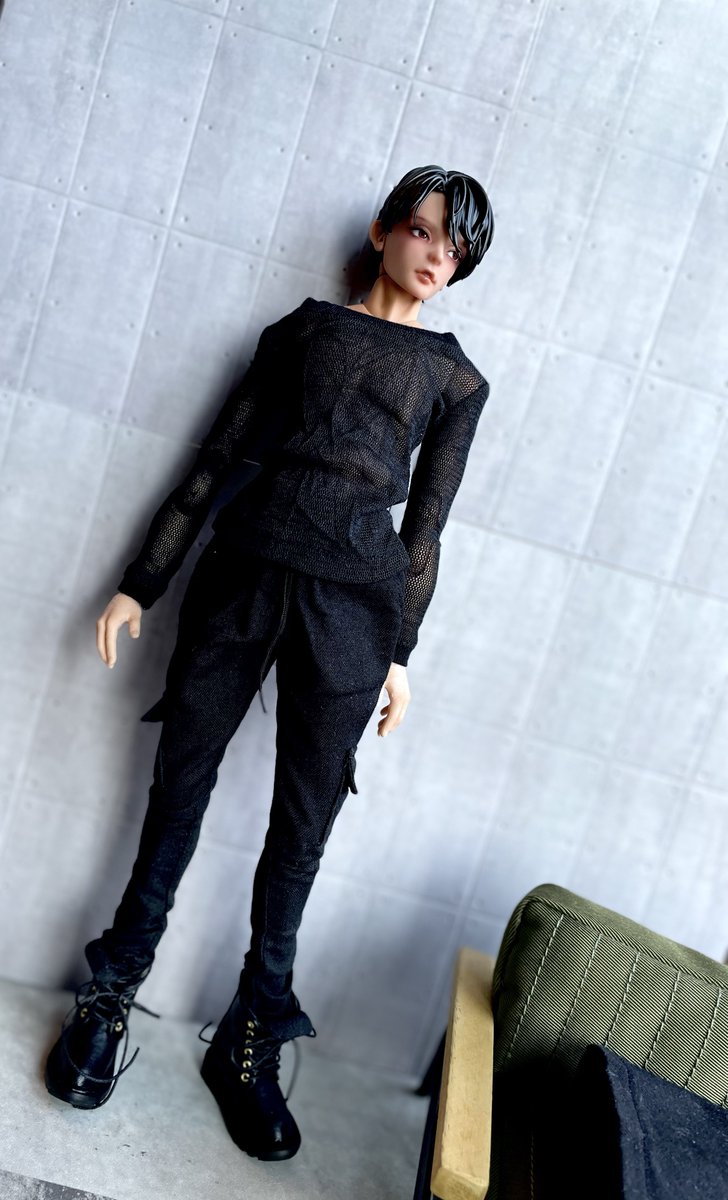 komagameeeen's tweet image. nanodoll30の褐色子をお迎えしました！初めてのサイズなのでお洋服も沢山お迎え！どれもめちゃくちゃ似合う…格好良すぎる…素晴らしい作品をありがとうございました🙏まだお洋服あるので後日撮る！
フェイス：SG/nanodoll様 （ @soy_soy_green )#SoylentGreen_dolls
お洋服：Flapper様( @Flapper0919)
