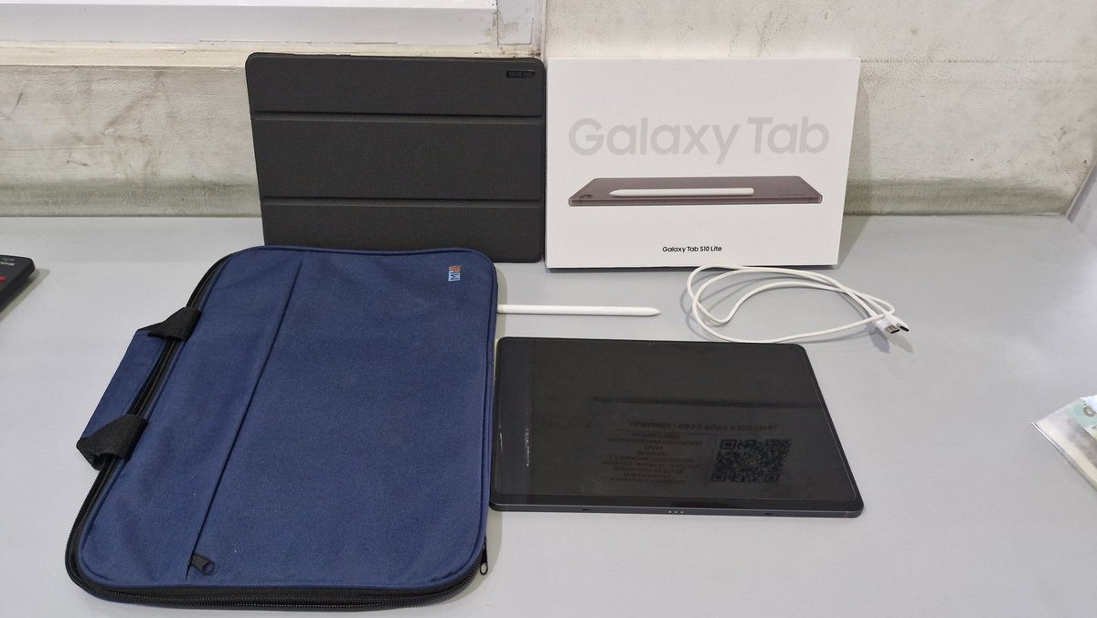 m_robithfaizi's tweet photo. WTS
Area Semarang dan Sekitarnya

Samsung Galaxy Tab S10 Lite like new
6/128 GB
Fullset, Charger, Dus, S-Pen, tempered glass
Bonus Cover sama Tas Tablet
Minus pemakaian only

Pembelian resmi Samsung Authorized Store November 2025

Open di 4,3 nego, DM
#ZonaUang #Tablet #WTS https://t.co/YLYM9rO0ic