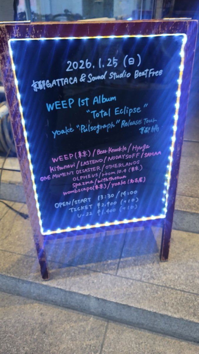 今日はコレ
#京都Gattaca