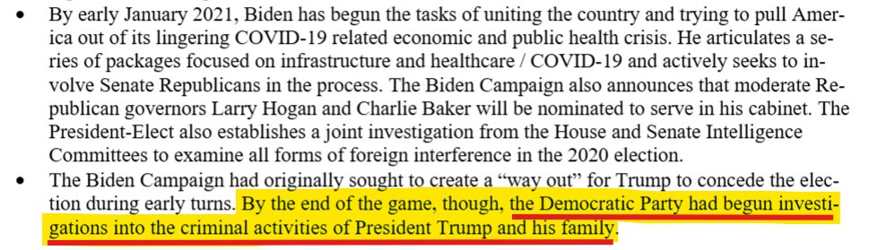 MikeBenzCyber's tweet image. They wargamed, in June 2020, how to use lawfare to criminally indict Trump and his family after stealing the upcoming election using nationwide street protests and provoking a breakdown on January 6 after a "Clear Trump Win"