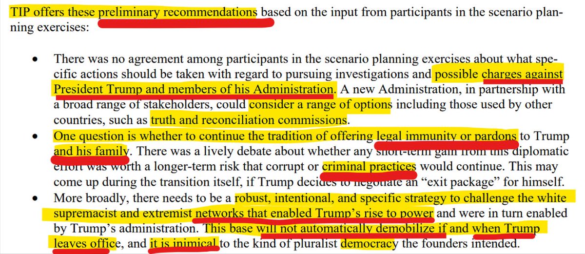 MikeBenzCyber's tweet image. They wargamed, in June 2020, how to use lawfare to criminally indict Trump and his family after stealing the upcoming election using nationwide street protests and provoking a breakdown on January 6 after a "Clear Trump Win"