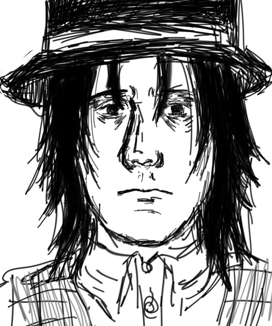 janeknein's tweet image. amanda sketch i did recently #AmandaGaddis #lanternist #idvlanternist