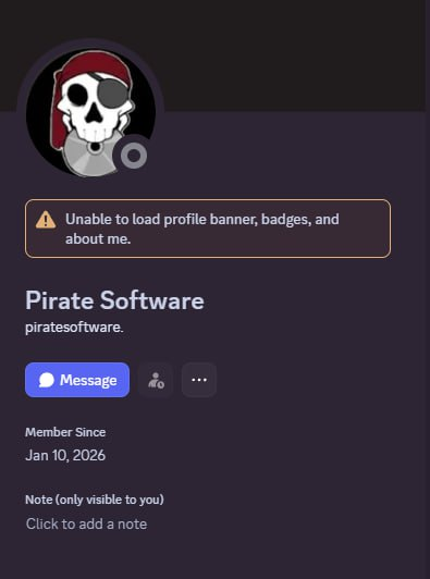 Pirate Software tweet media