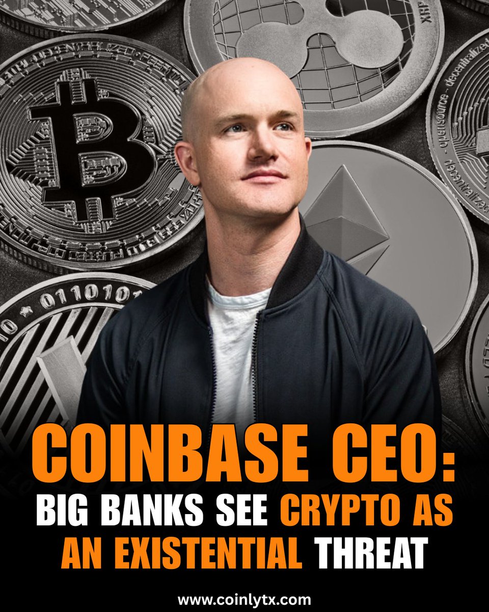 Big banks are taking #crypto seriously. #Coinbase CEO Brian Armstrong says  a top-10 global bank now sees crypto as its #1 priority and an  “existential” issue.