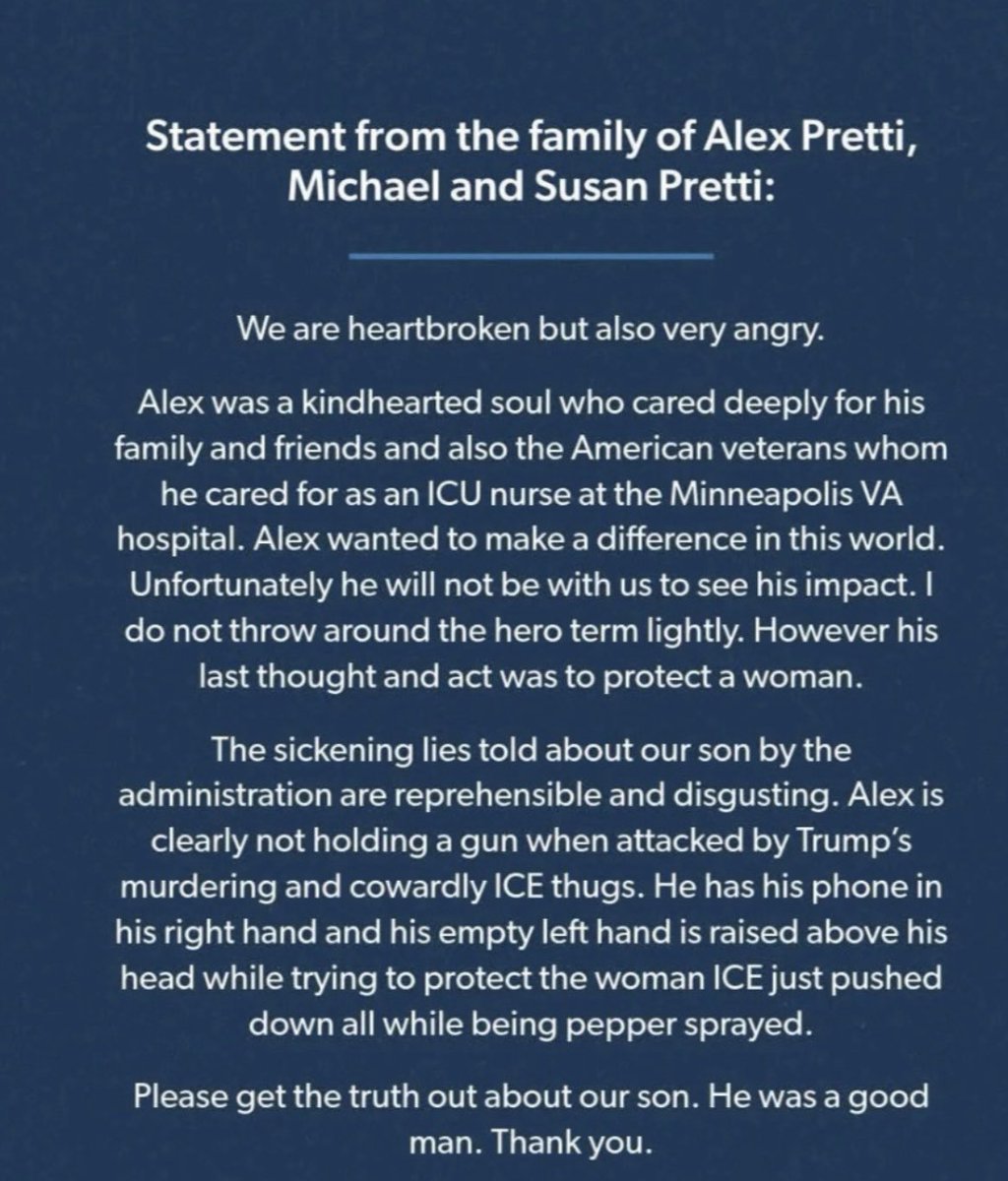 Heroesinbooks14's tweet photo. Donald Trump’s Gestapo style henchman, the rent-a- thugs, unregulated and barbaric #ICE agents should be arrested for murder. Trump doesn’t care about Americans. Dictator Donald is cruel. A liar. He is sullying the US. 
#ReneeGood #AlexPretti 
How many more? 
#BloodOnHisHands https://t.co/KXEnNy90H5