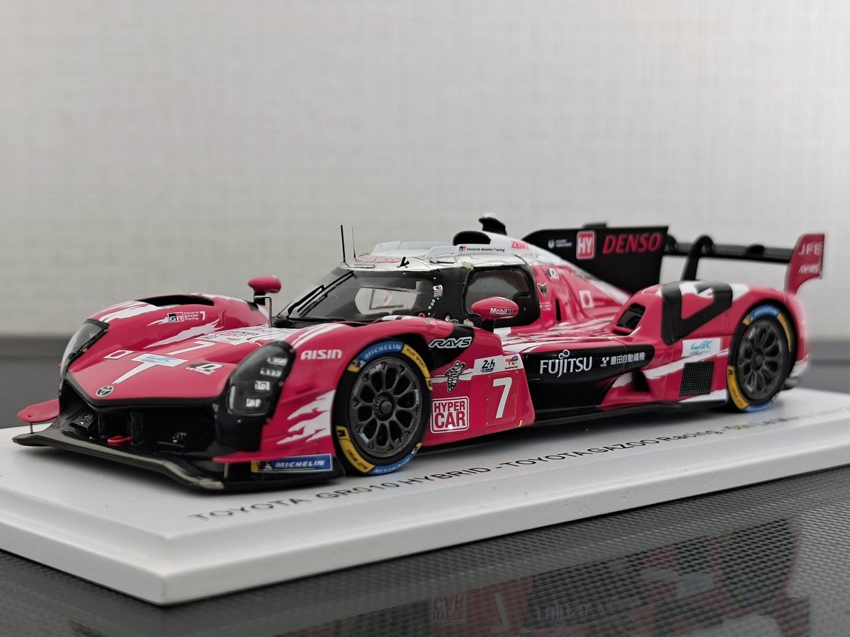 Spark 1/43 Toyota GR010 Lemans 24hours 2025 7号車 通称霜降り号