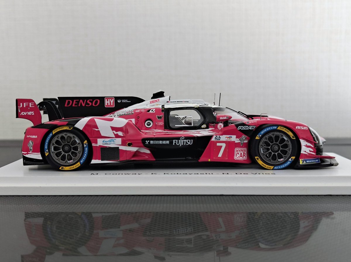 Spark 1/43 Toyota GR010 Lemans 24hours 2025 7号車 通称霜降り号