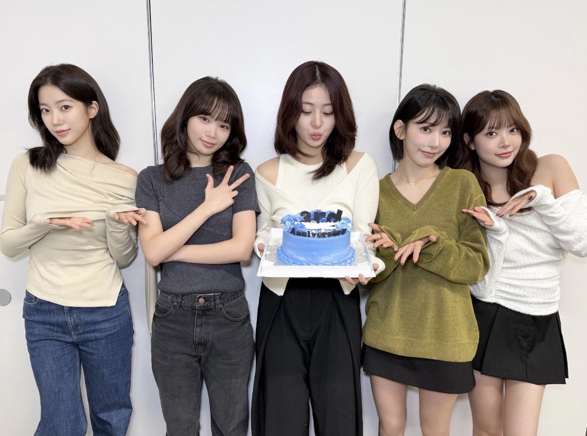 イルデ3周年おめでとう🩵
#LE_SSERAFIM