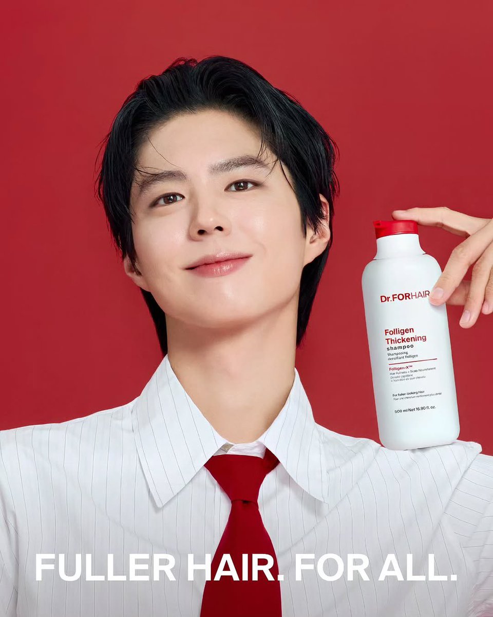 arigatobgjapan's tweet photo. 260125

【2026 NEW CAMPAIGN】

進化したポリジェンシャンプーと
#パク・ボゴム が描く、新しいDr.FORHAIR💫

https://t.co/T9Kub2yQ4A

#박보검
#ParkBoGum #朴寶劍
#닥터포헤어 #drforhair 
#ARIGATOBGJAPAN_10周年
#WeareBGer https://t.co/6pVP4WZ0mu