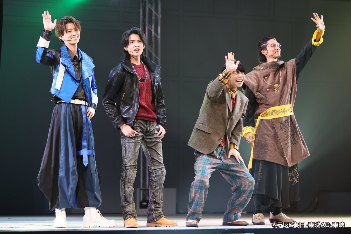 at_raku_grosso's tweet image. ＼沢山の応援ありがとう✨／
★-----------------------------------★
ナンバーワン戦隊ゴジュウジャーショー第3弾
素顔の戦士特別公演
「強敵襲来！狙われた指輪の力！！」
★-----------------------------------★

「お前らの今日の応援……ナンバーワンだったぜ！」…