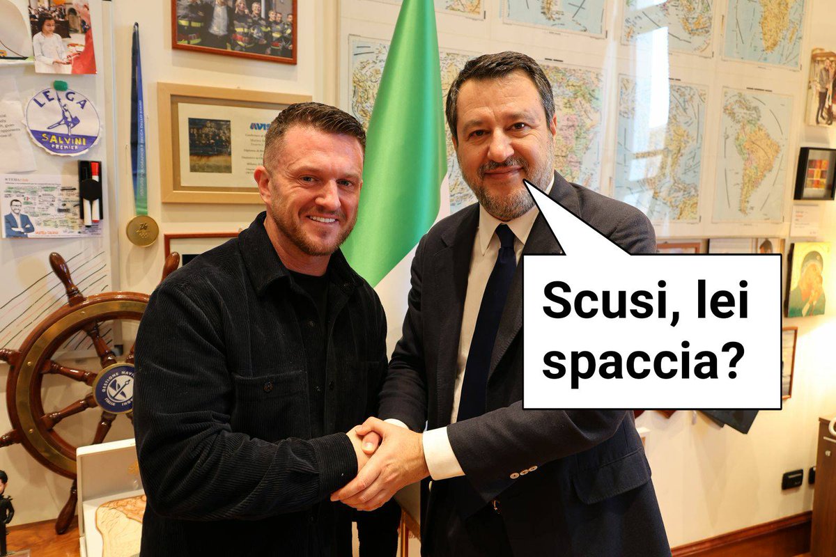 #Salvini #Robinson
Ci sono spacciatori e spacciatori
