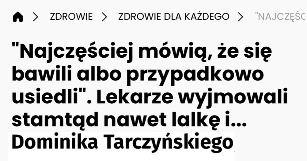 letni_birbant's tweet photo. Niesamowite co lekarze znajdują w odbytach. https://t.co/0uNOhRJ3W3