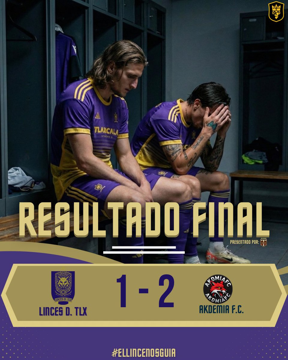 lincesdetlx's tweet photo. Final del partido. 
Seguiremos trabajando. 

#ElLinceNosGuia https://t.co/sOCdRGnDUk