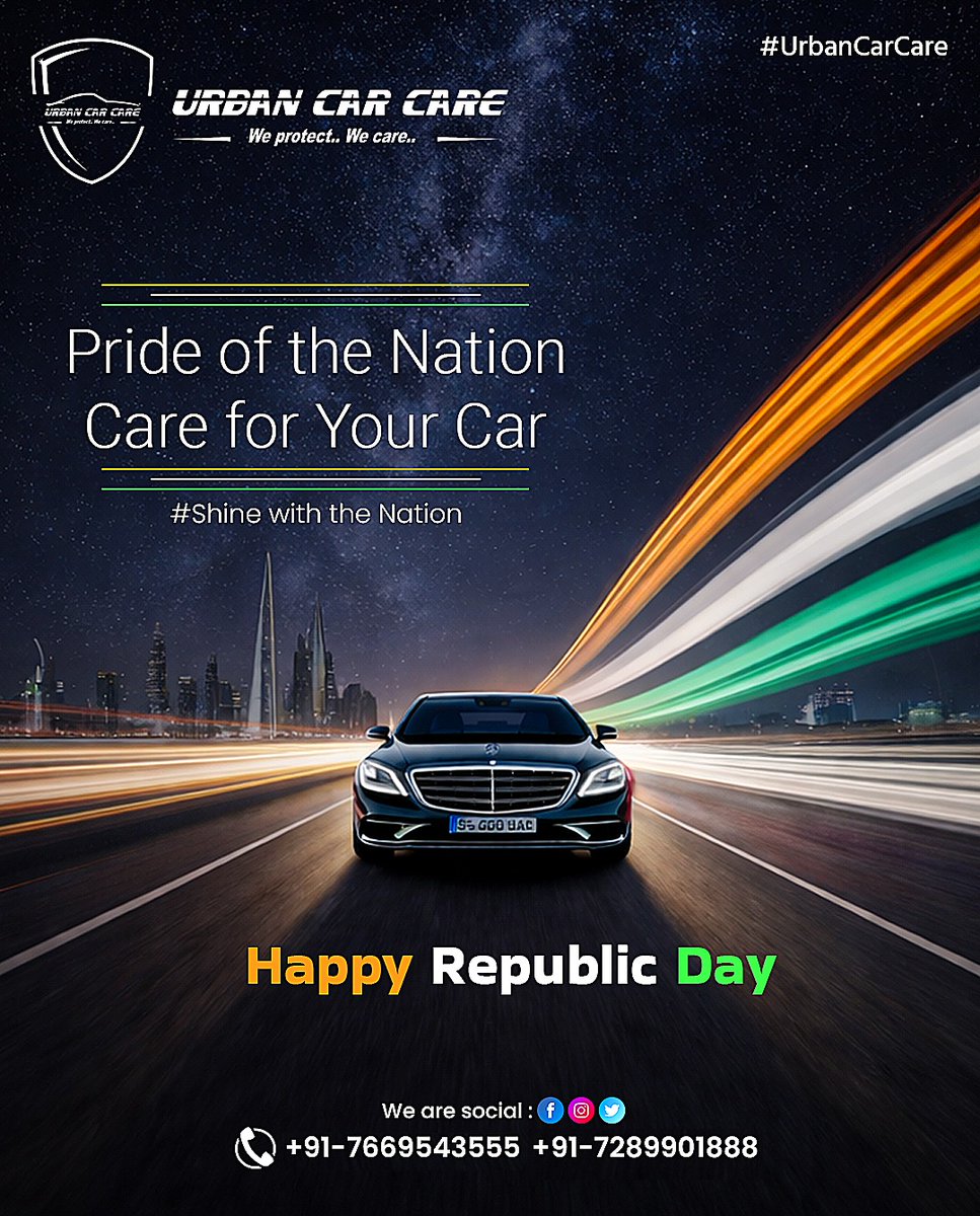 urbancarcar's tweet photo. Freedom in our mind, faith in our heart, pride in our soul.
Celebrating the spirit of India this Republic Day.
 Happy Republic Day

#RepublicDay #26January #ProudToBeIndian #India #VandeMataram #JaiHind #IndianPride https://t.co/4LTvr6X9YM