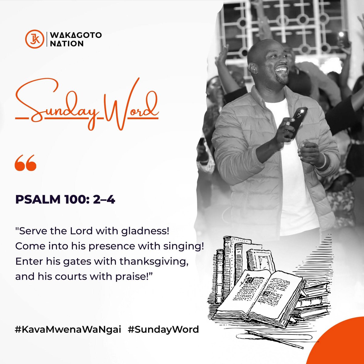 Let us enter His gates with Thanksgiving and His courts with praise. Psalm 100:2-4.

Blessed Sunday my people.

Unaenda kanisa wapi leo?

#𝙠𝙖𝙫𝙖𝙢𝙬𝙚𝙣𝙖𝙬𝙖𝙉𝙜𝙖𝙞