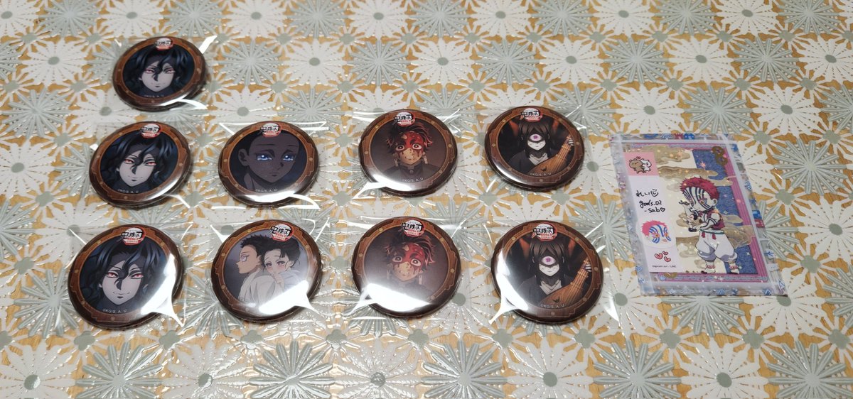 交換〗鬼滅の刃 無限城編 ufotable カフェ 第四期 ランダム57mm缶