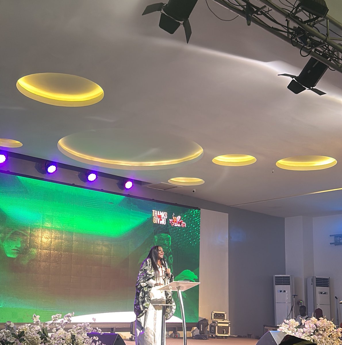 Today’s topic is ‘A life of thanksgiving’ and key scripture is Psalm 138: 1-8 by <a href="/thefunmijohnson/">Funmi Johnson</a> 

#SundayService 
#YearofPilgrimageFaith
#TheCapstoneChurch