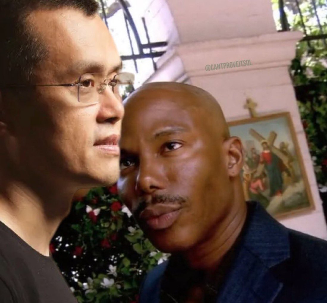 StrongHedge's tweet image. Guy controlling 70% of crypto, runs the largest crypto exchange, partnered with the US President tweeting absolute slop

“Buy and hold” as if he’s just like you

As if he doesn’t control the market in anyway