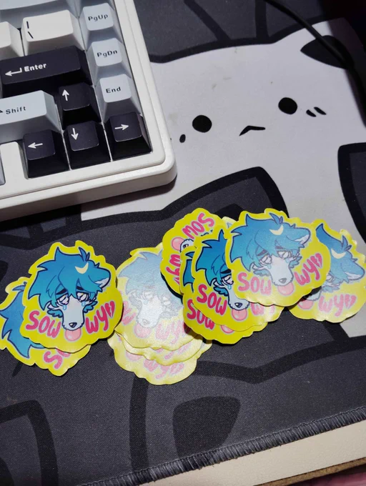 some stickers i made that i wanna share