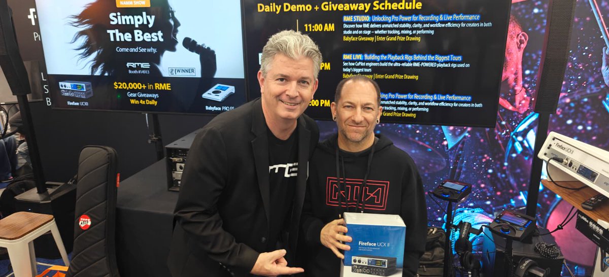 RME Audio USA tweet media