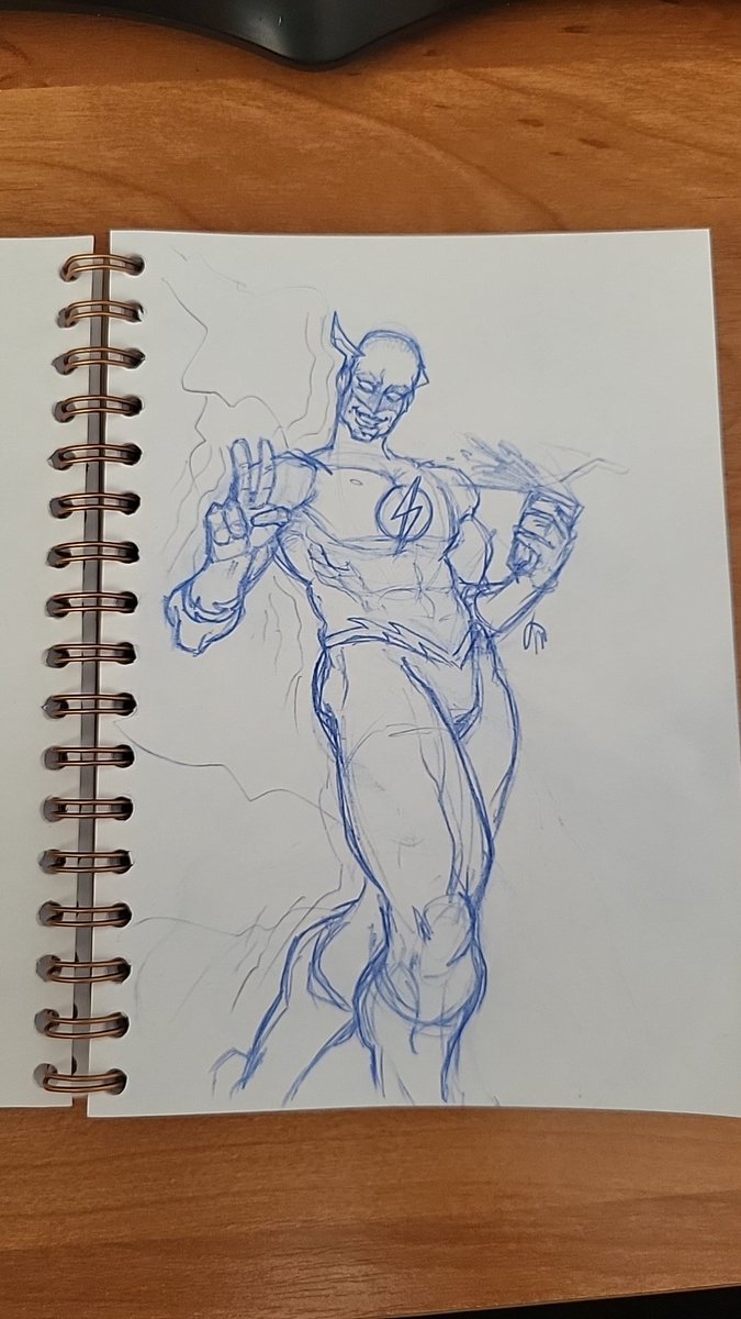 Just drew gay as fuck Wally West