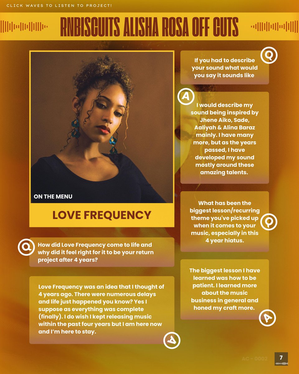 RnBiscuits Off Cuts Magazine Edition : <a href="/alisharosamusic/">STREAM MY MUSIC🤎</a>