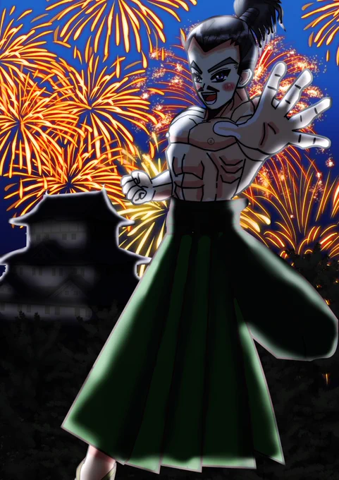 私は男性キャラも描けます