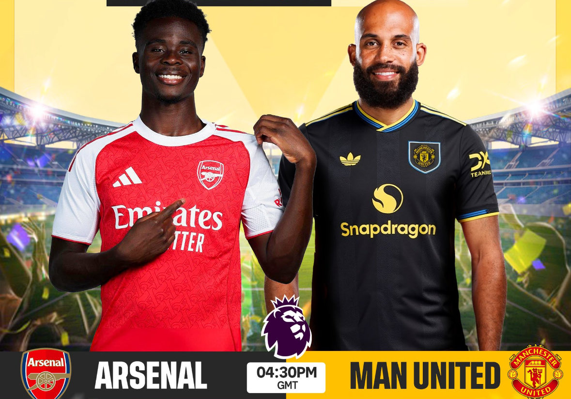 BanterNaija's tweet image. Matchday Prediction. #SuperSunday

Drop your scoreline prediction. 

First 5 correct winners to be credited with N5000 each. 

Other winners to receive N500 Airtime credit. 

#ARSMUN #Arsenal #ManUtd #PremierLeague #MatchDay