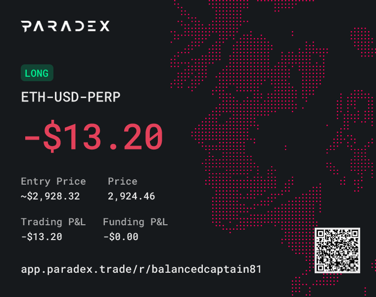 NKPRAMU1's tweet photo. Join Paradex with my referral link, trade like a real degen 😈 and zero fee trading! 🤑 What are you waiting for? https://t.co/Hfv5L4Jqgq https://t.co/hzhDk73uxC