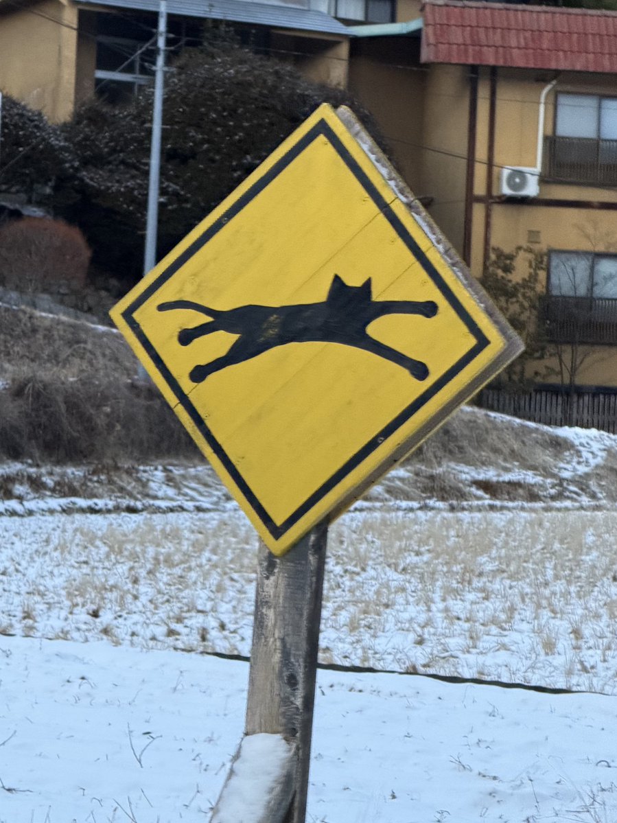 今日見つけた素晴らしい標識