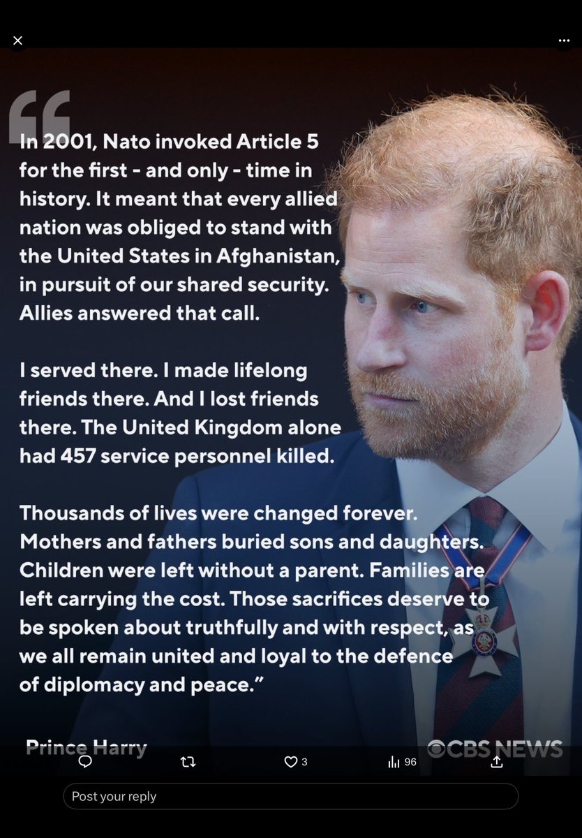 He spoke but he didn’t mention Trumps name. Well done Harry. Marles spoke but he didn’t mention Trump, so he’s an arse hole.