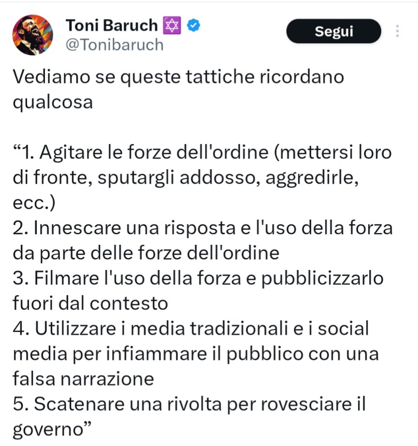 Tra lo stupore generale, chi ha sempre difeso Israele e il suo diritto di ammazzare innocenti, ora difende il diritto della gestapo di Trump di ammazzare innocenti.
I valori occidentali da difendere.