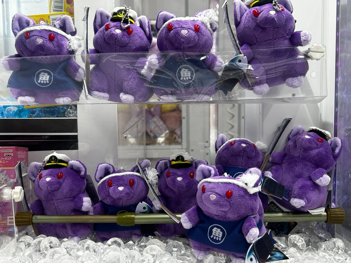 チラズアートぬいぐるみマスコット（ウミガリ）がプライズで登場