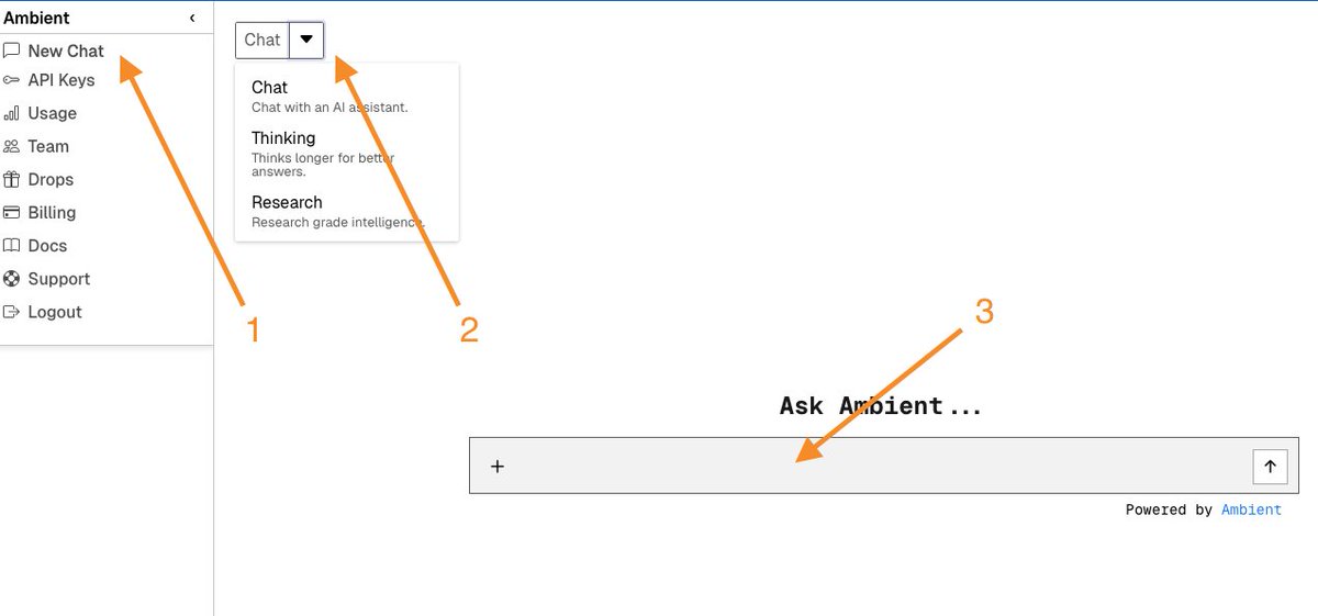 融资720万美元的 <a href="/ambient_xyz/">ambient.xyz</a> 开启早期访问任务，防身肝一波👇

app.ambient.xyz

- 通过谷歌邮箱登录后连接钱包

- 领水到账很慢(图1)

- 通过各类模型和AI吹牛逼(图2) 提出问题，测试模型，并进行有意义的互动。

-------------------------------

多窗口独立ip实现领水自由💦