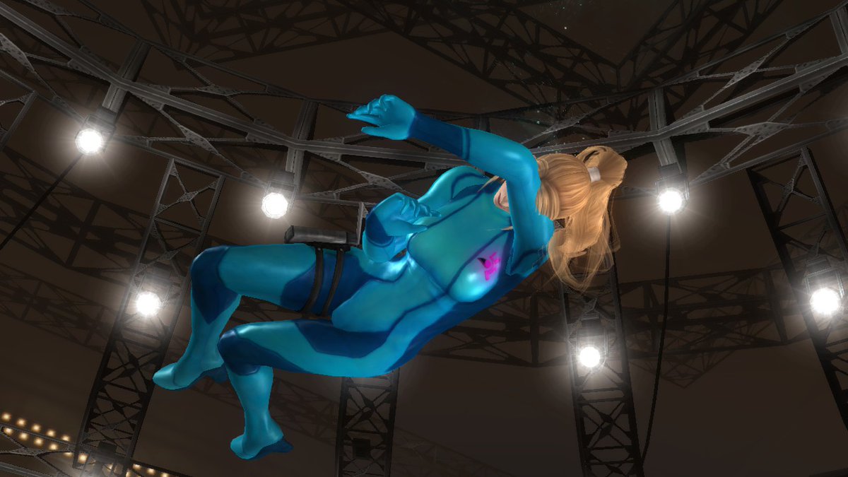 Samuspvb's tweet photo. Samus Aran just got absolutely destroyed… by a  high school girl 💀
#ryona 
#リョナ 
#zerosuitsamus 
#samusaran https://t.co/HmkzPYRach