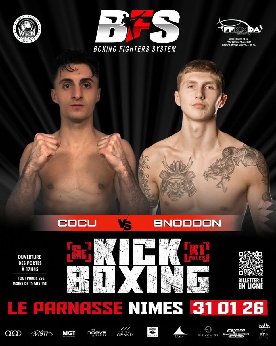 6 days until The Next Fight!

La Revanche! 🥊💣🏆 Check out the PPV on prokick.tv #kickboxing #world #champion