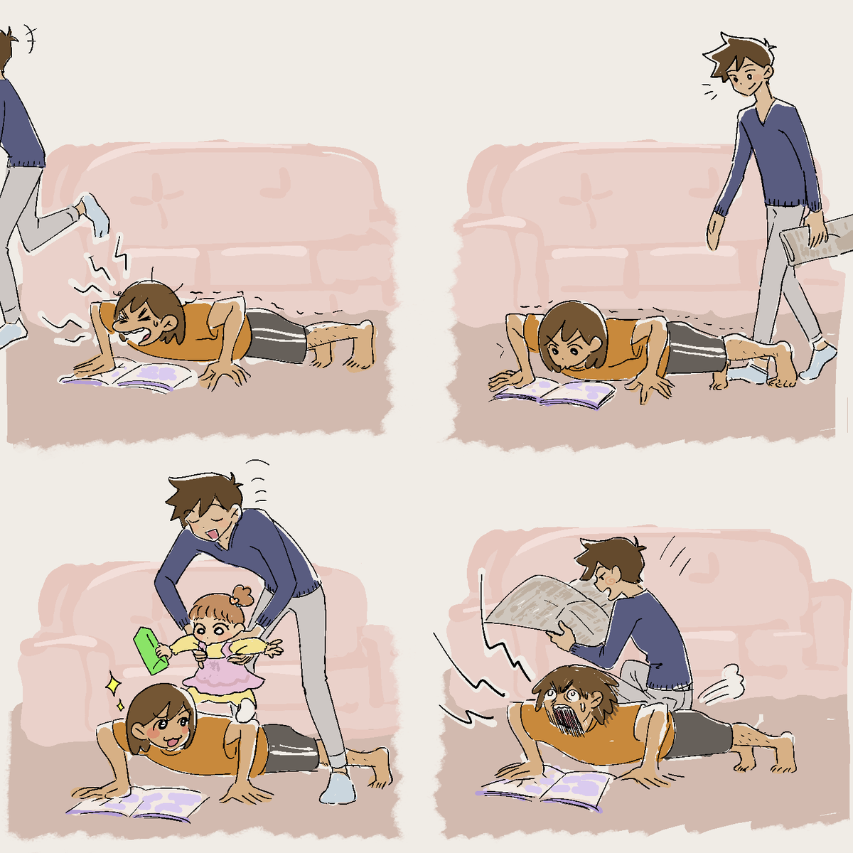 drillramen's tweet image. ちょっかい出し長男