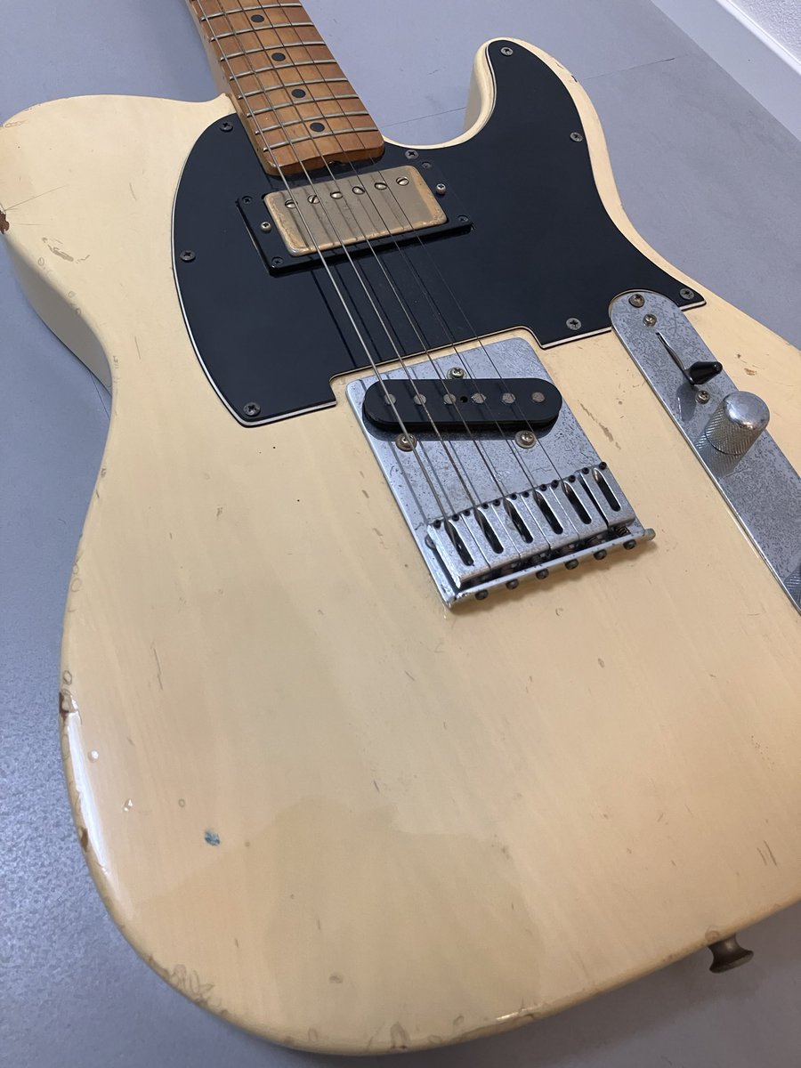 sunold_things's tweet image. キースリチャーズ風に改造されたGreco?

 #みんなのGreco見せて