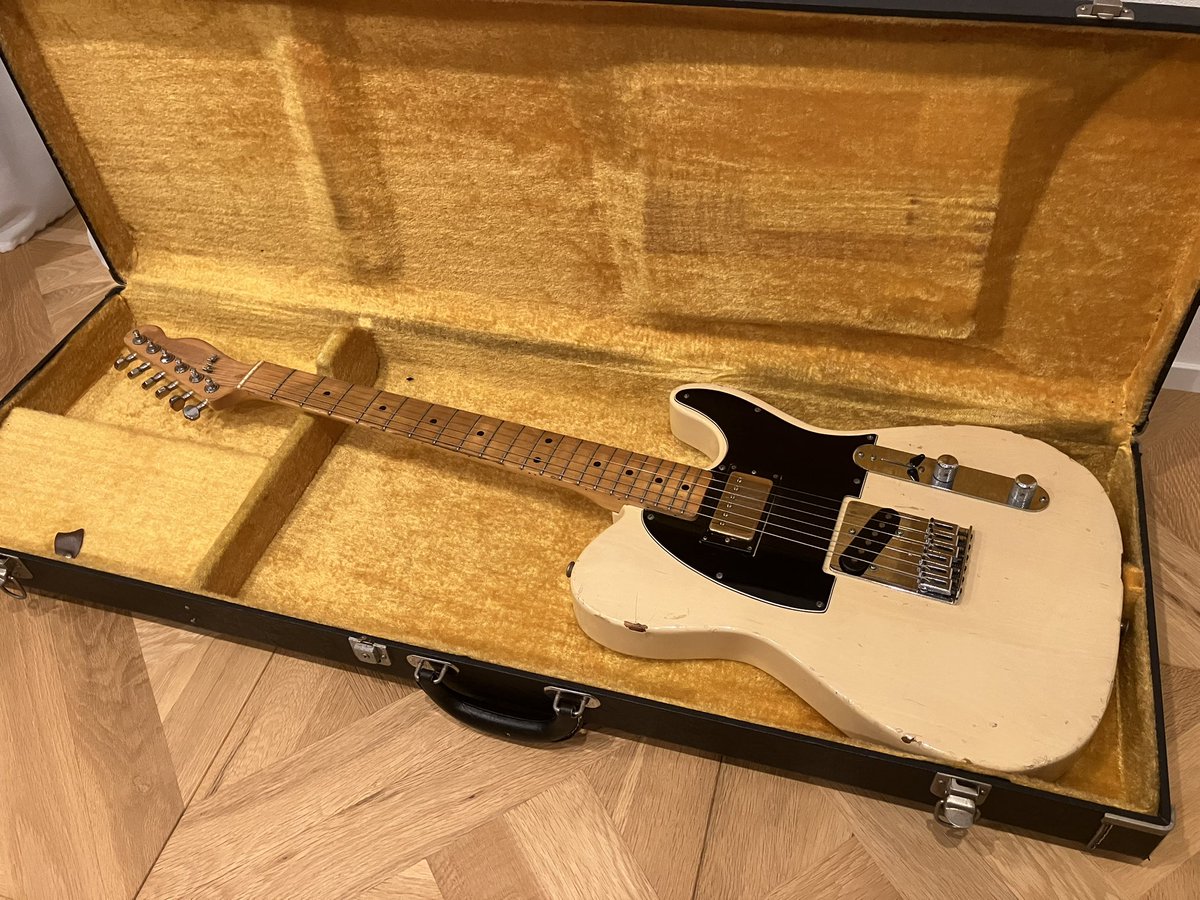 sunold_things's tweet image. キースリチャーズ風に改造されたGreco?

 #みんなのGreco見せて