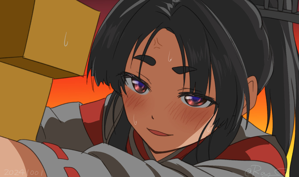 Ray___S's tweet image. #みなさんの艦これネタ絵見せてください
こら。沈んだらどうする。