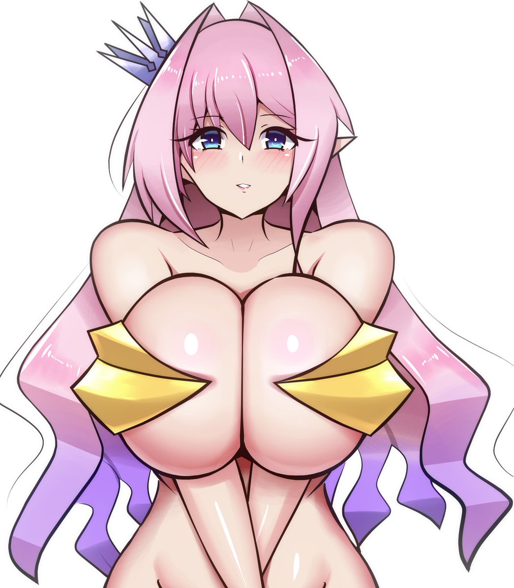 うちの子人魚のシエルちゃんです。
誰かさんにそっくりですが、別の世界の平行同位体です。
人魚姫なので一応お姫様です。 